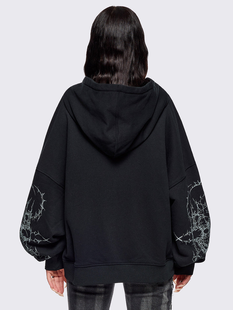 Ascension Black Zip Up Hoodie