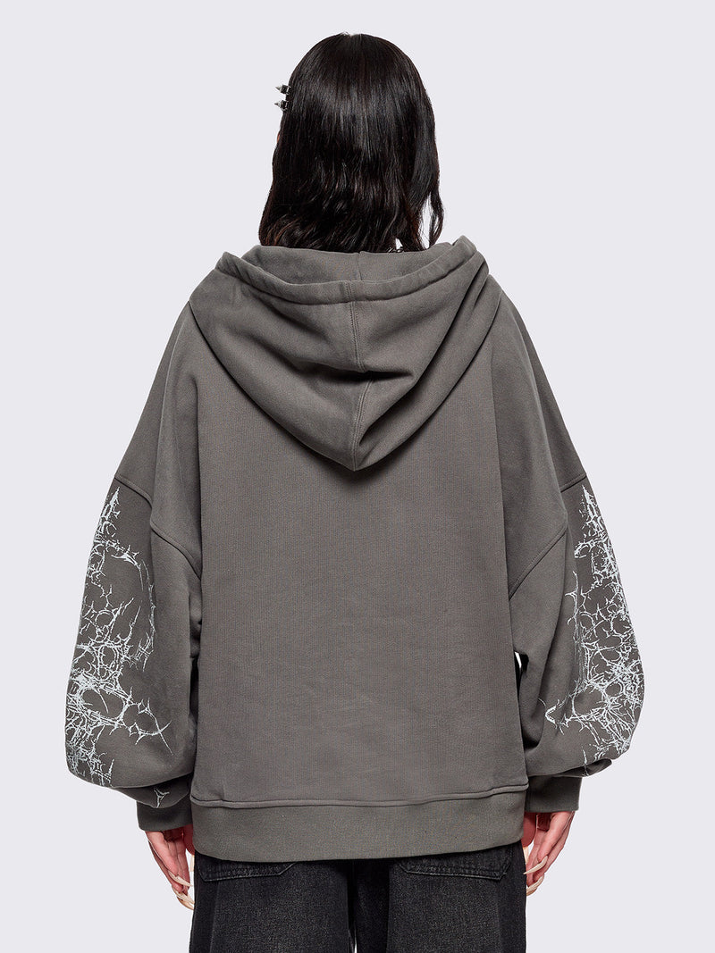 Ascension Grey Zip Up Hoodie