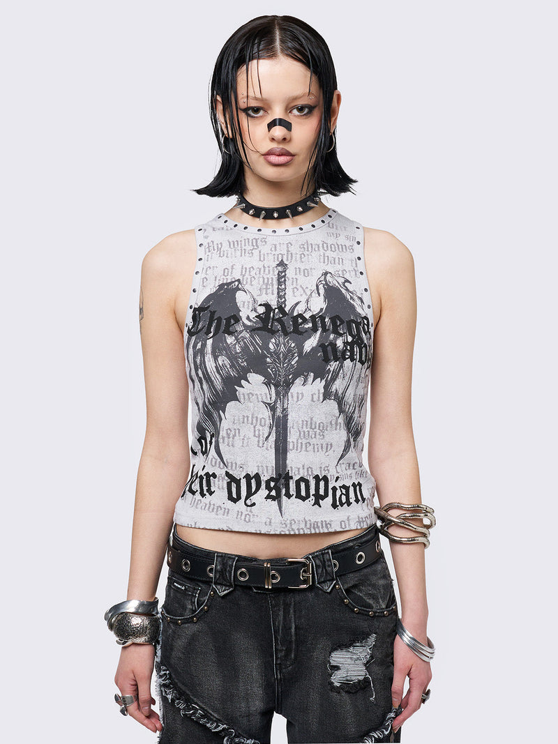 Dystopian Vest Top