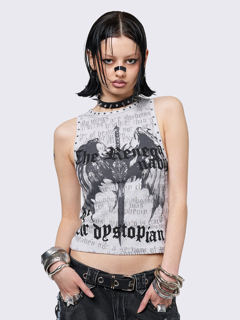 Dystopian Vest Top