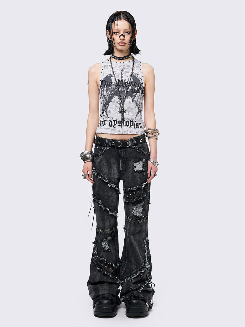 Dystopian Vest Top
