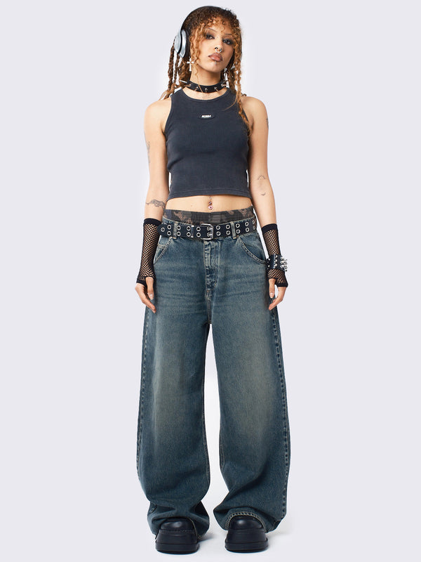 Echo Overdye Baggy Jeans