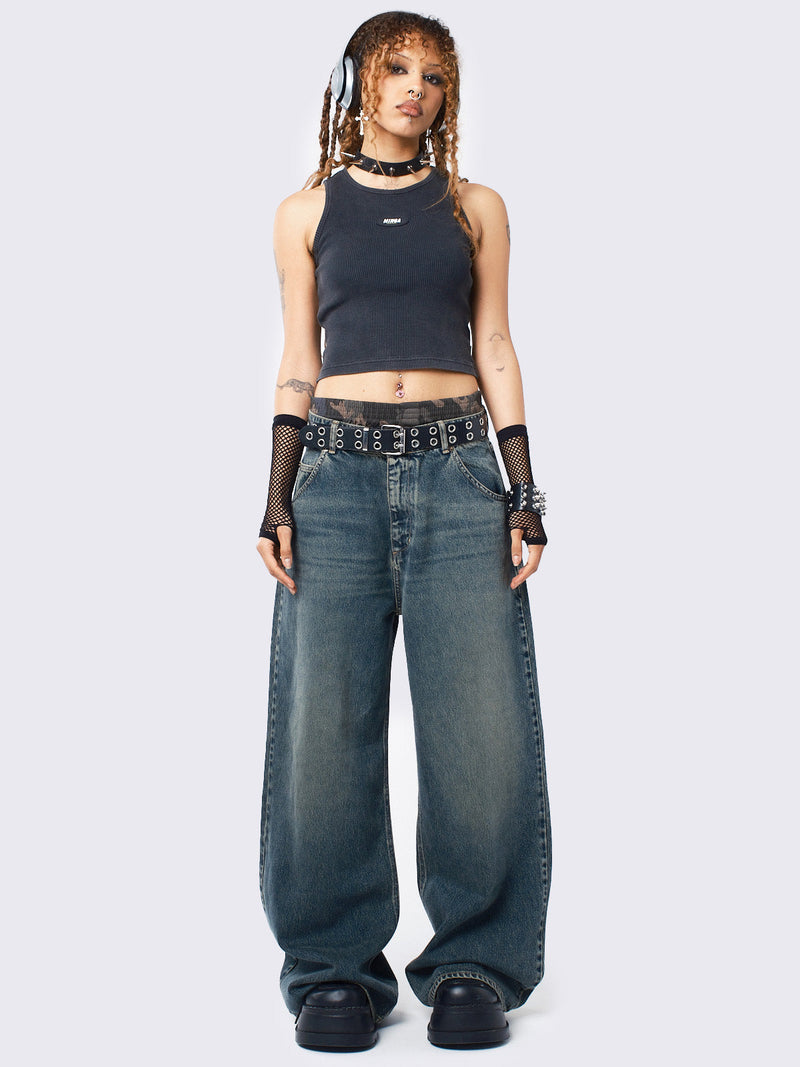 Echo Overdye Baggy Jeans