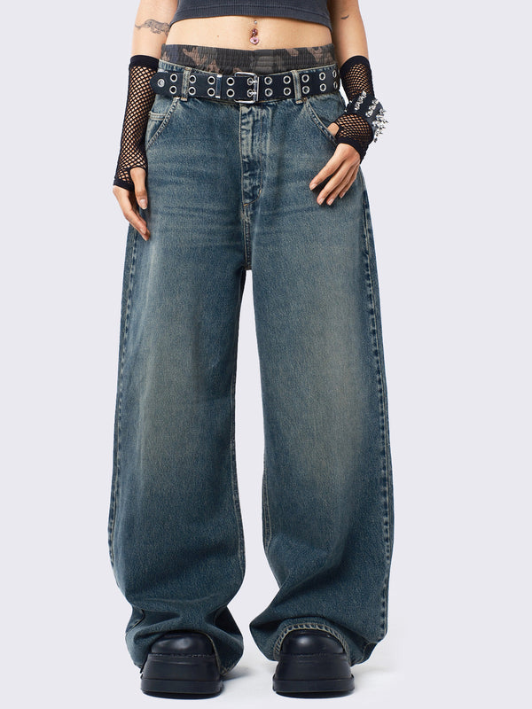 Echo Overdye Baggy Jeans