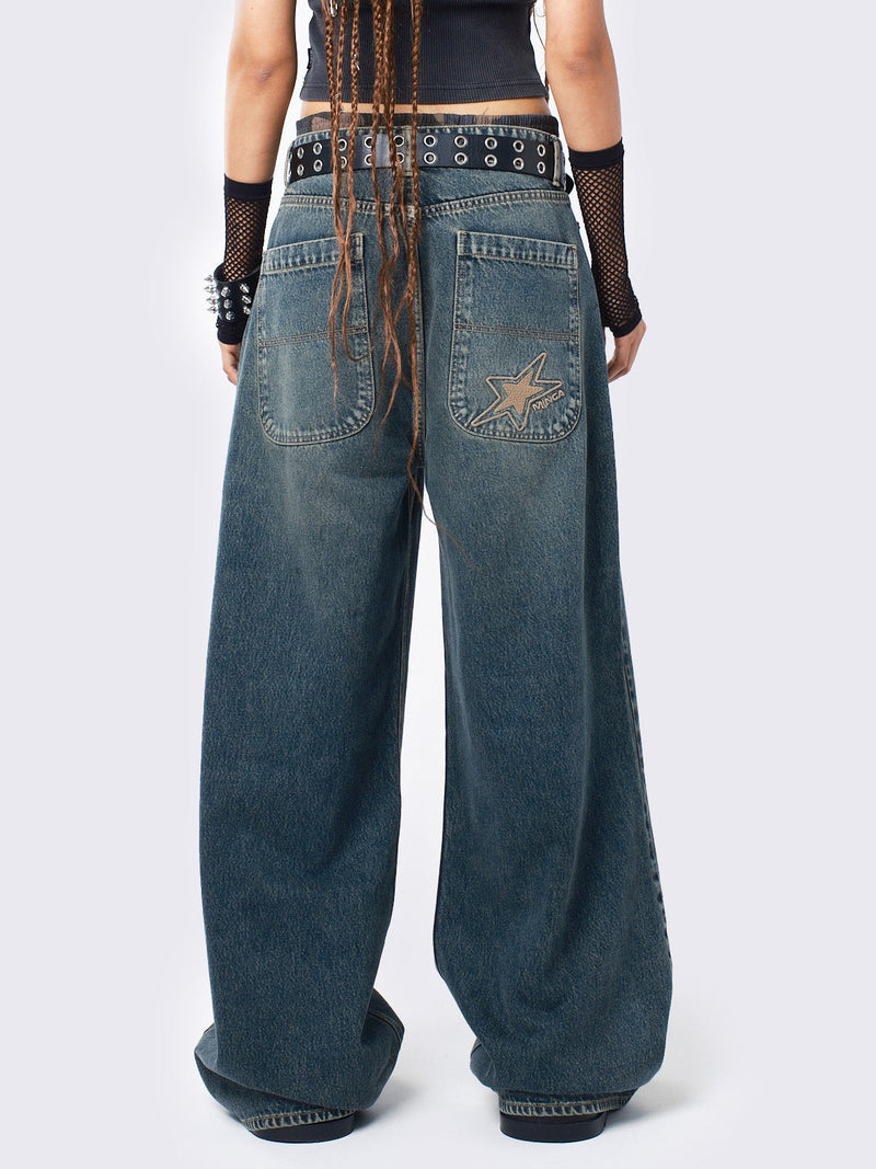 Echo Overdye Baggy Jeans