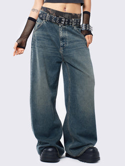 Echo Overdye Baggy Jeans