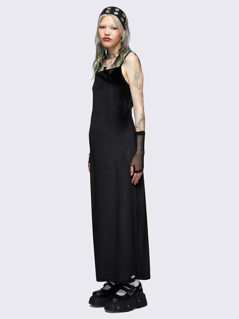 Elenora Velvet Maxi Dress