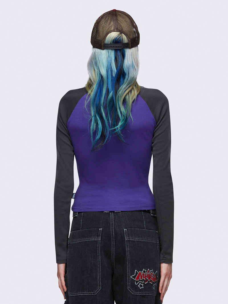 Flyberry Raglan Top