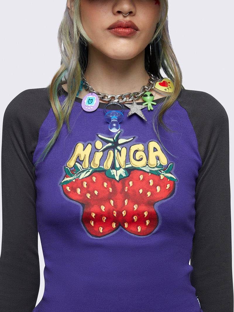 Flyberry Raglan Top