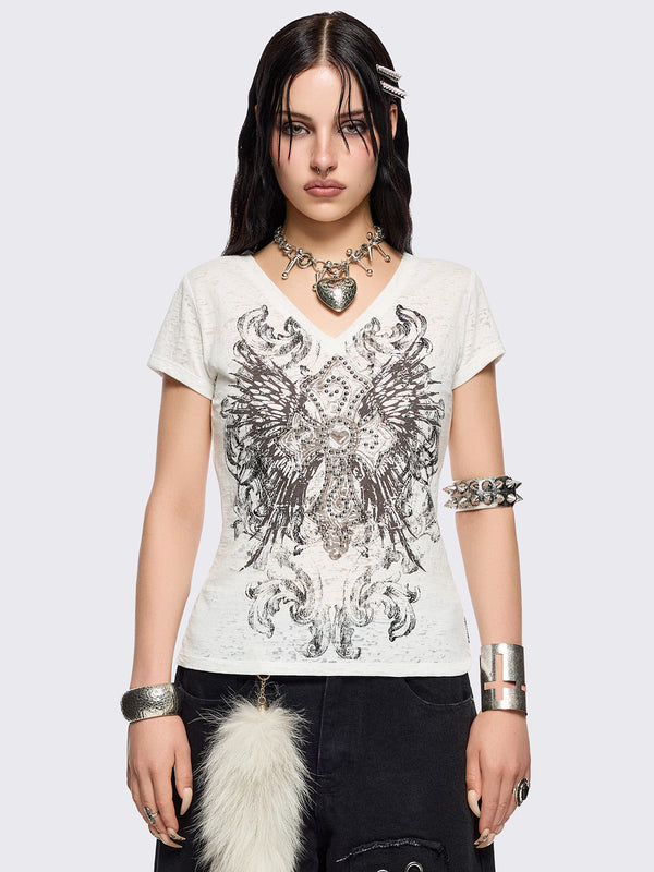 Heavenly White T-Shirt