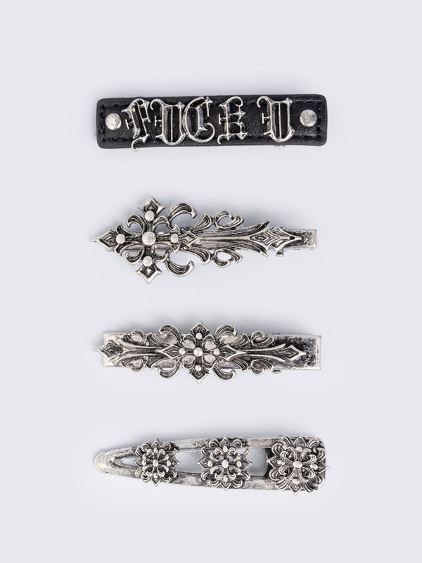 IDGAF Hair Clip Set