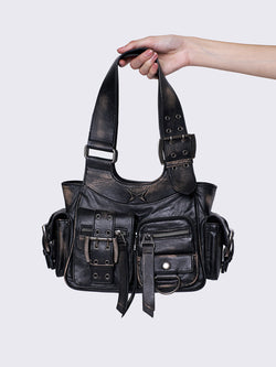 Jade Vegan Shoulder Bag