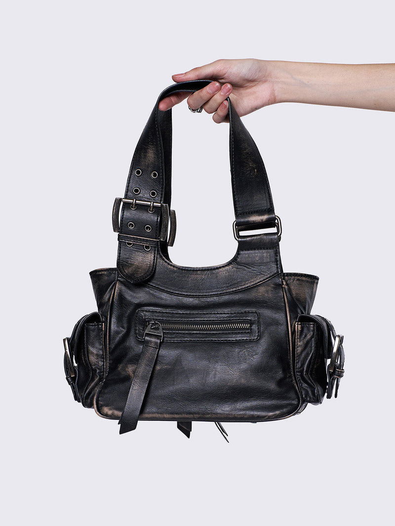 Jade Vegan Shoulder Bag
