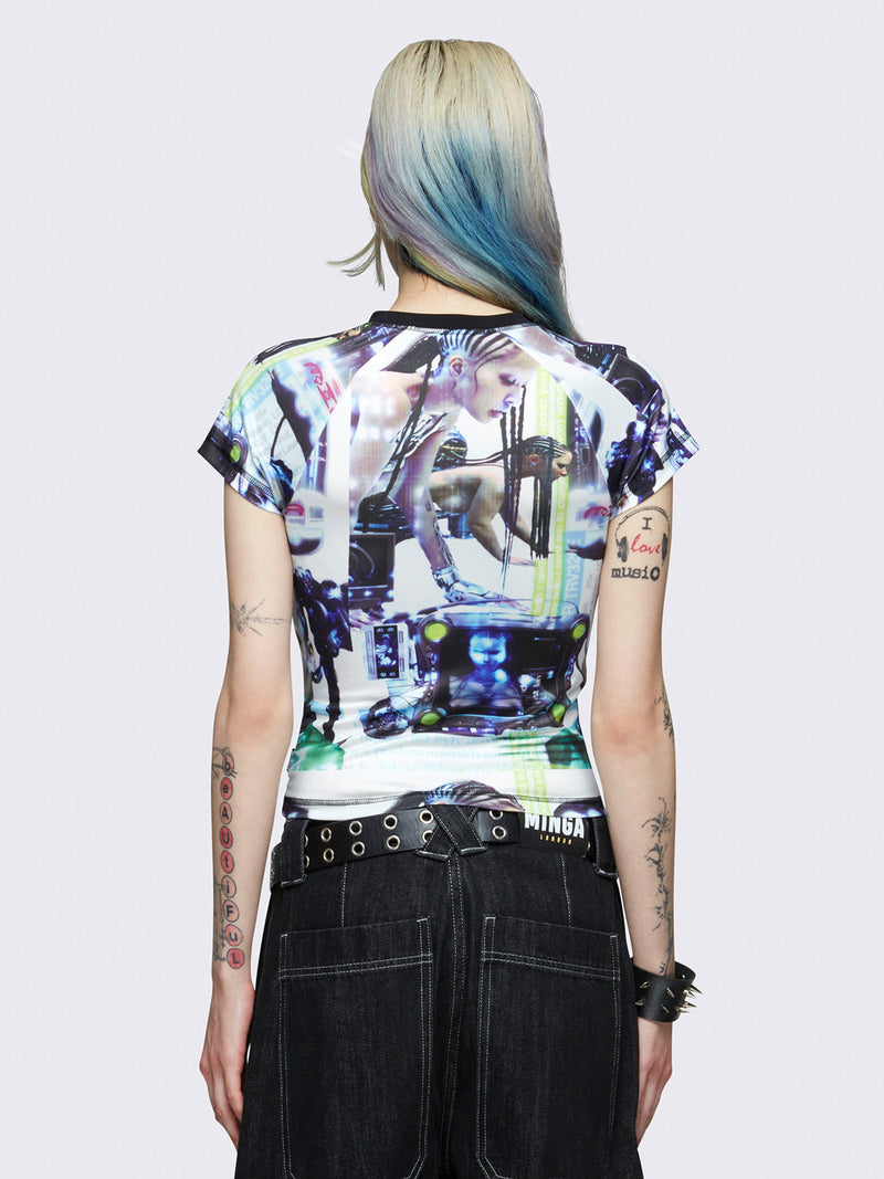 Minga x Pepela NYC Cycling Jersey T-Shirt