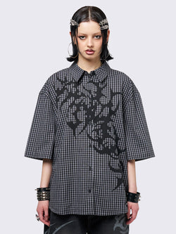 Tattooed Check Shirt