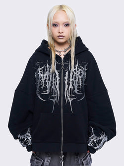 Venom Zip Up Hoodie