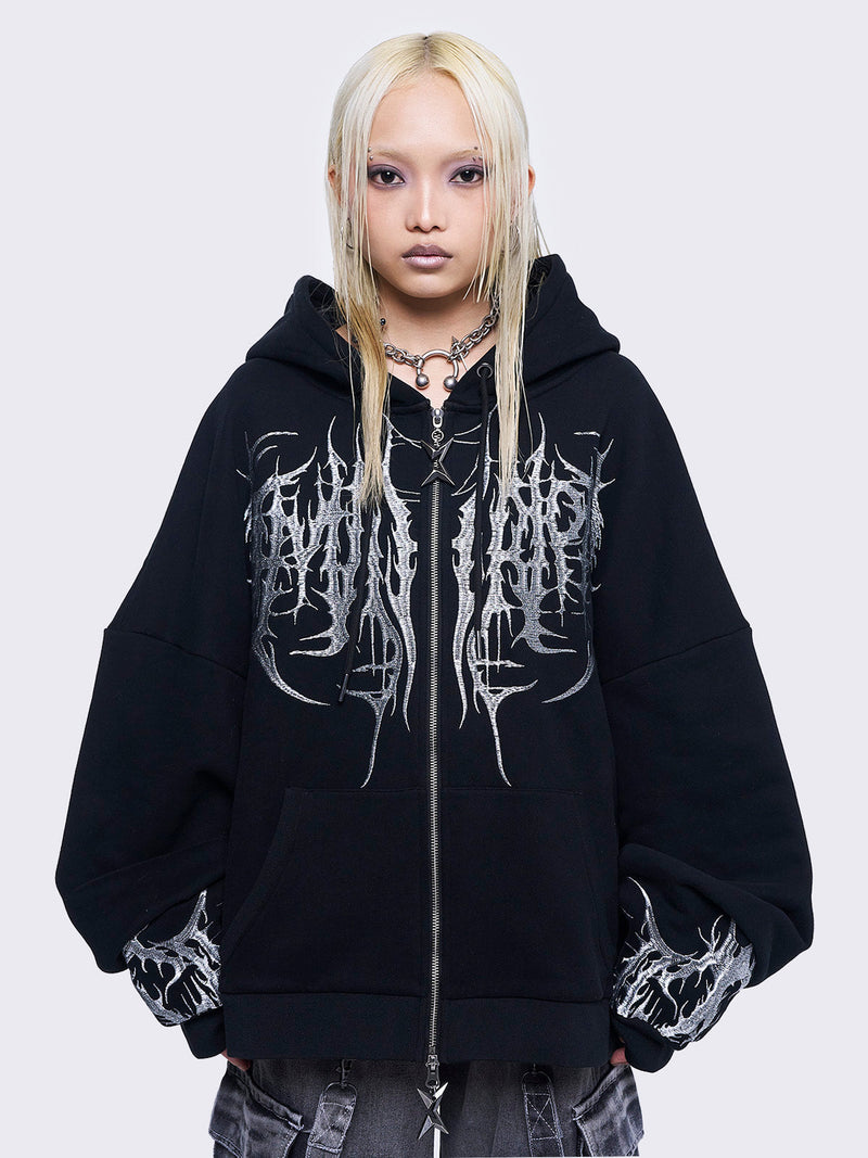 Venom Zip Up Hoodie