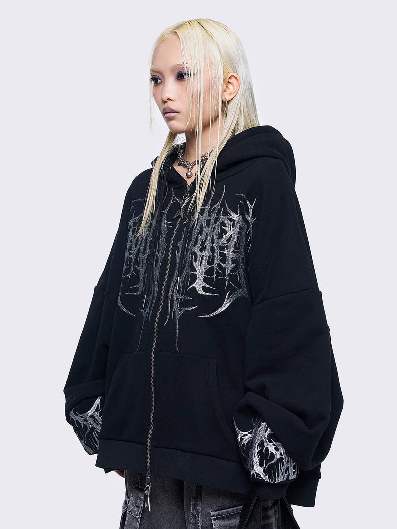Venom Zip Up Hoodie