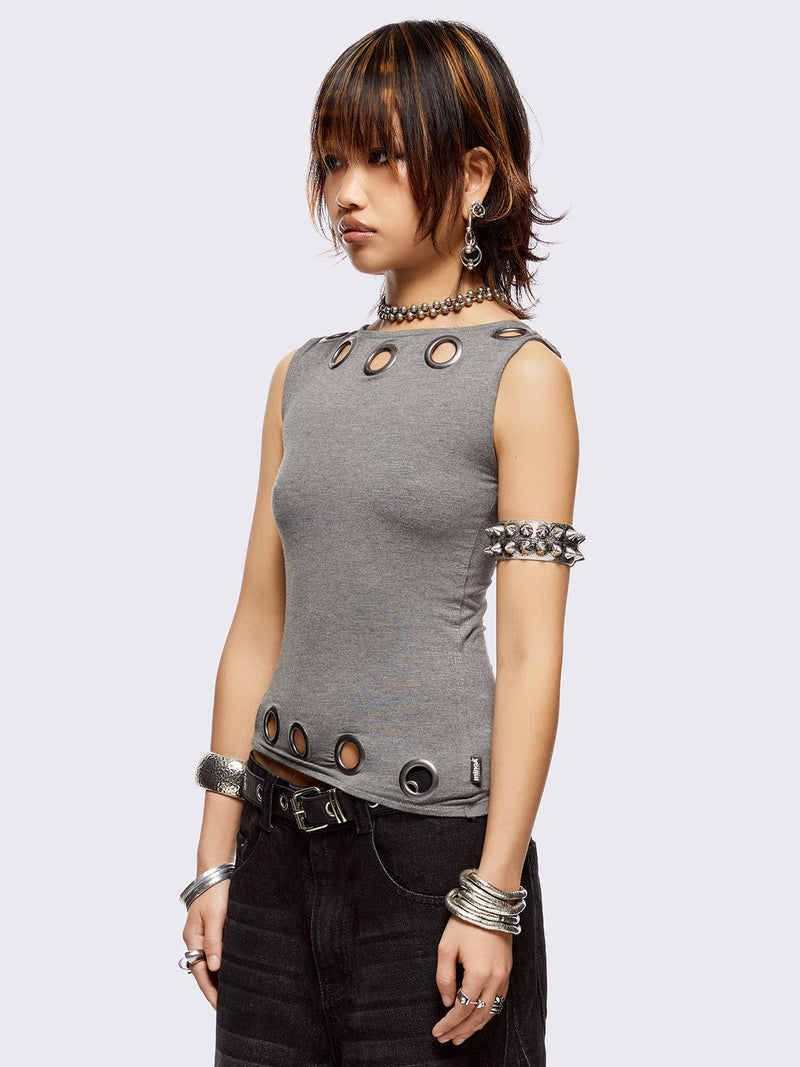 Axl Grey Top