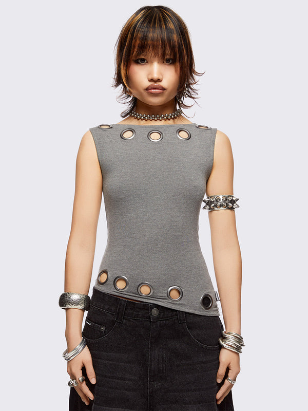 Axl Grey Top