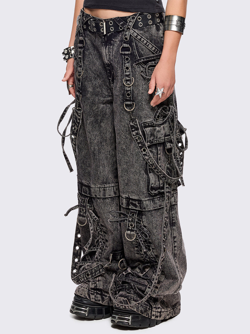 Blink Grey Cargo Jeans