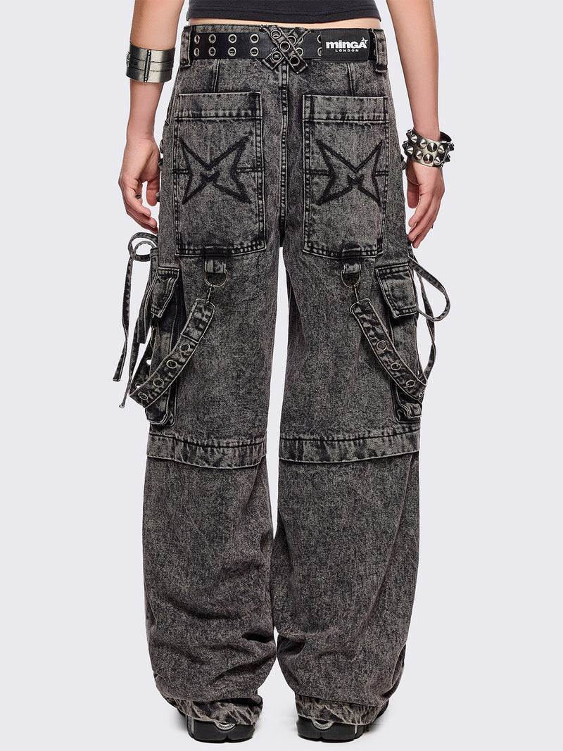 Blink Grey Cargo Jeans
