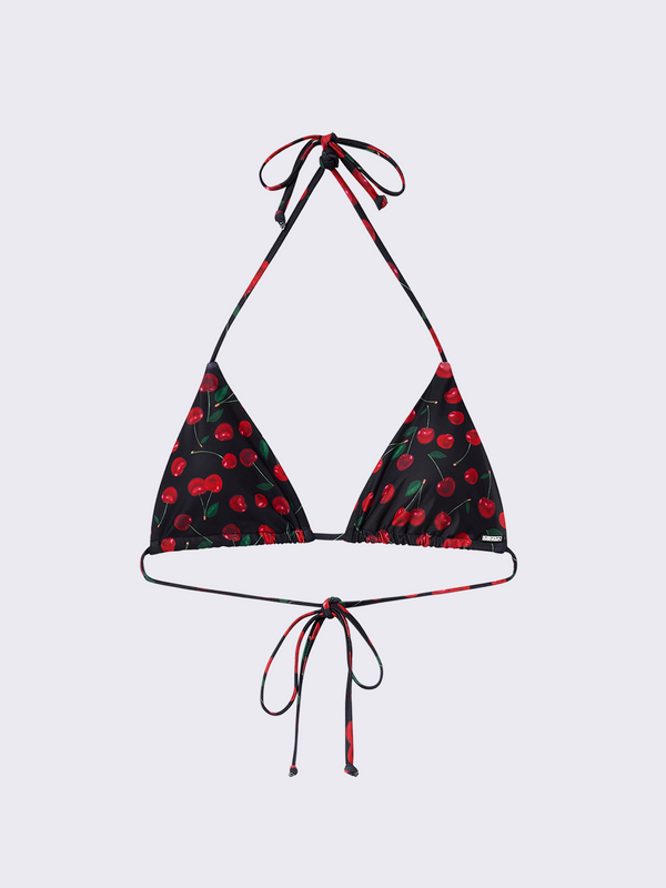 Cherry Bomb Tie Side Bikini Bottoms
