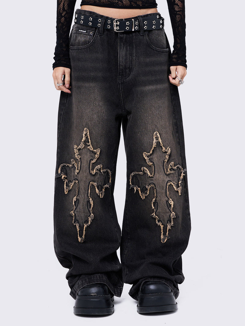 Cryptocross Baggy Jeans