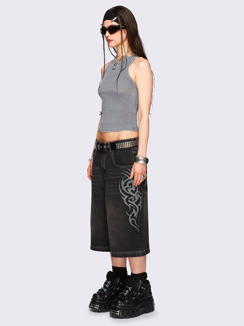 Cyber Washed Jorts