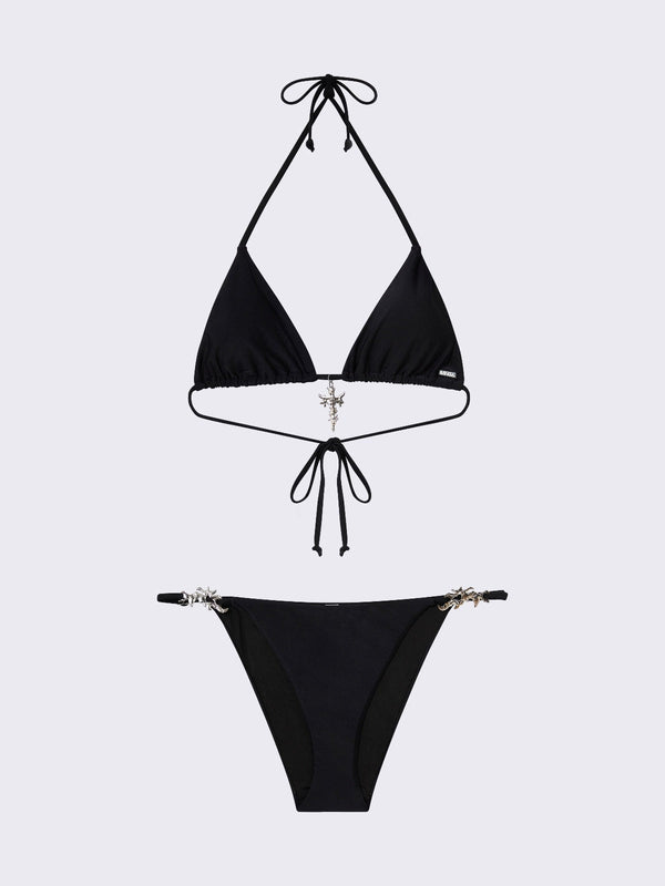 Darcy Metal Trim Bikini Bottoms