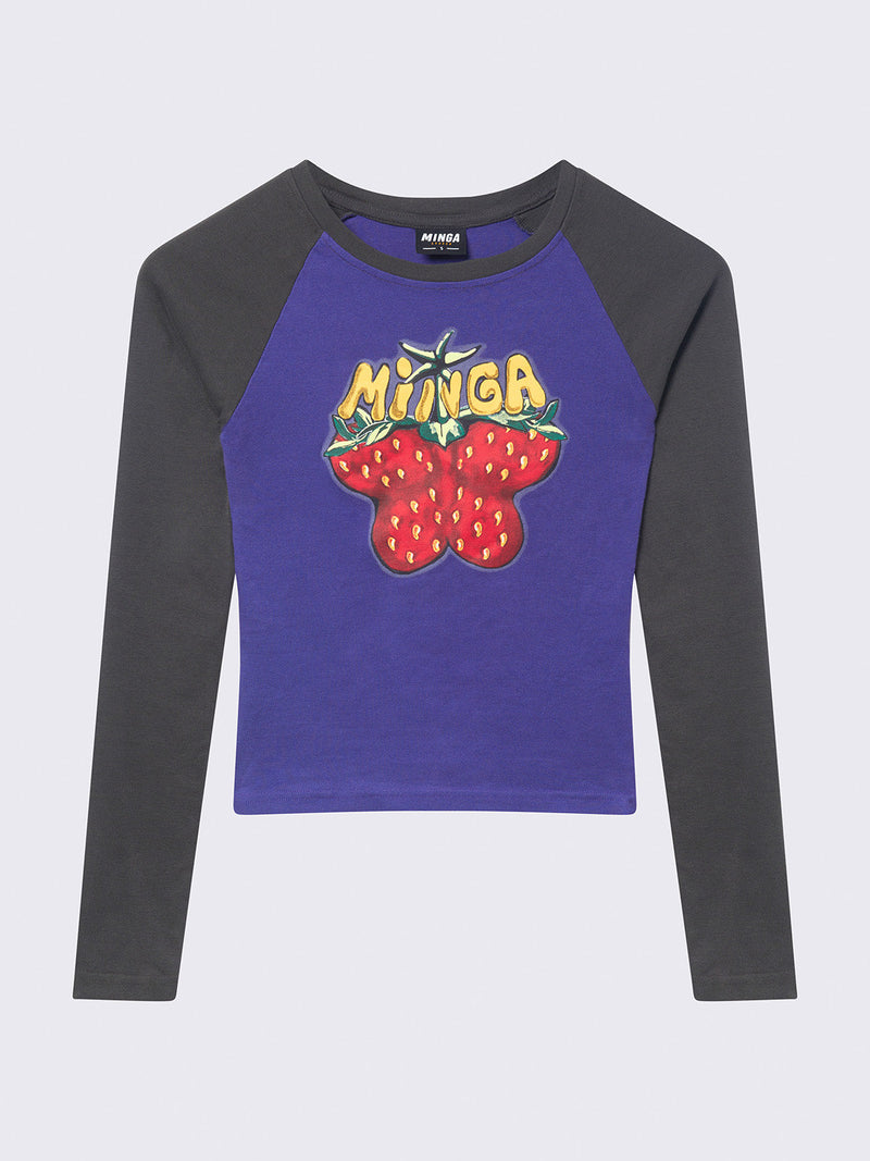 Flyberry Raglan Top