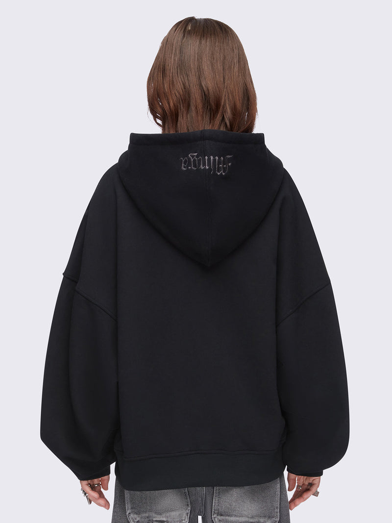 Grim-winged Zip Up Hoodie
