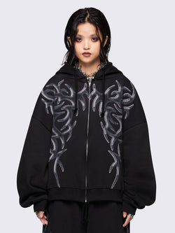 Gritty Zip Up Hoodie