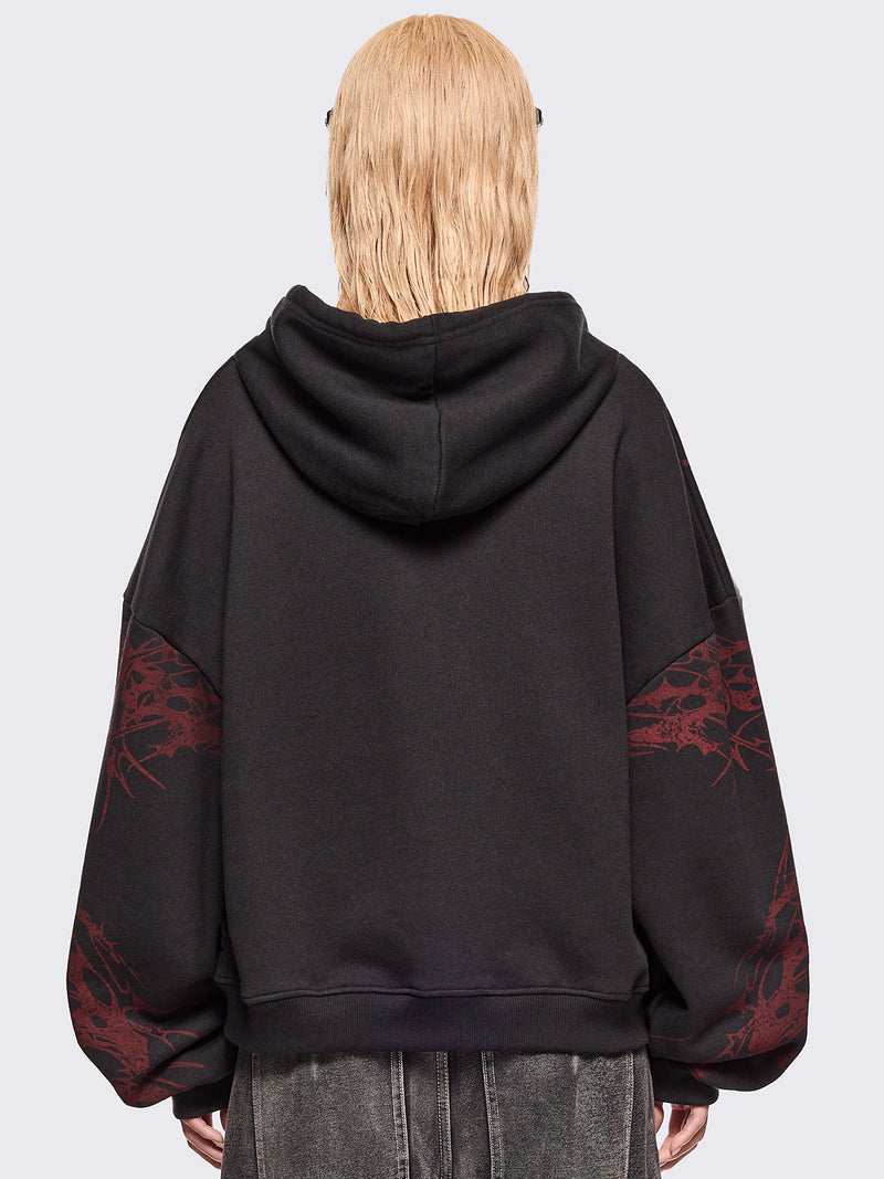 Insane Blood Zip Up Hoodie
