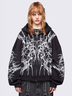 Insane Zip Up Hoodie