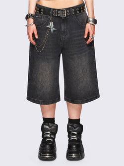 Jen Black Washed Jorts