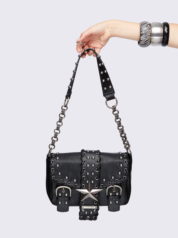 Jet Star Vegan Shoulder Bag