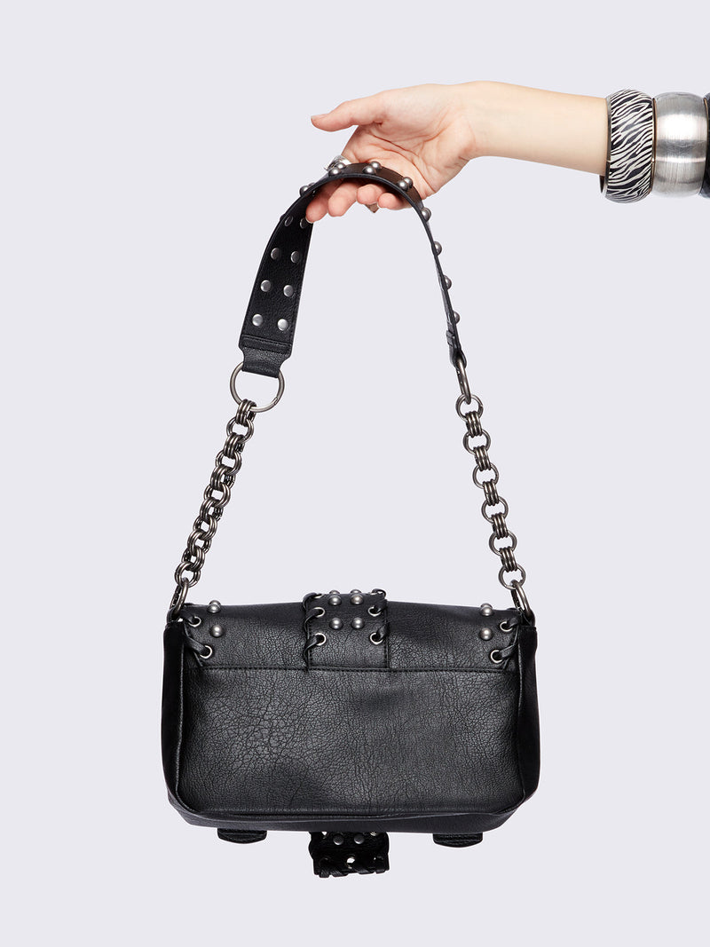 Jet Star Vegan Shoulder Bag