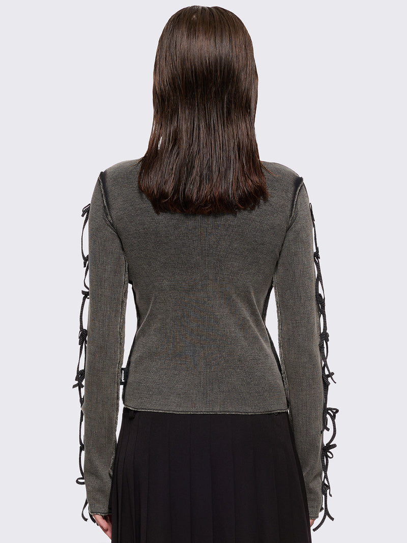 Lola Grey Washed Top
