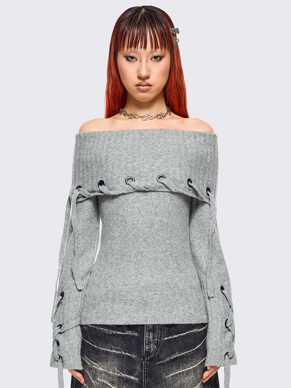 Lou Off-Shoulder Sweater