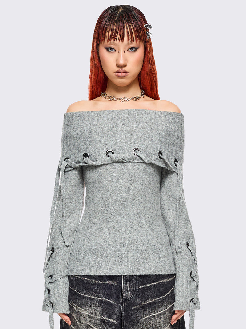 Lou Off-Shoulder Sweater