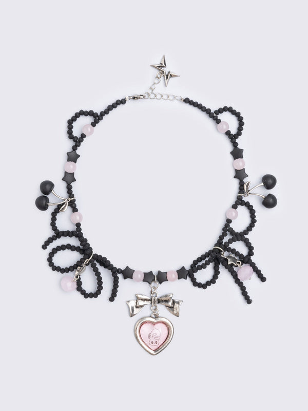 Minga x Esther Bunny Beaded Necklace