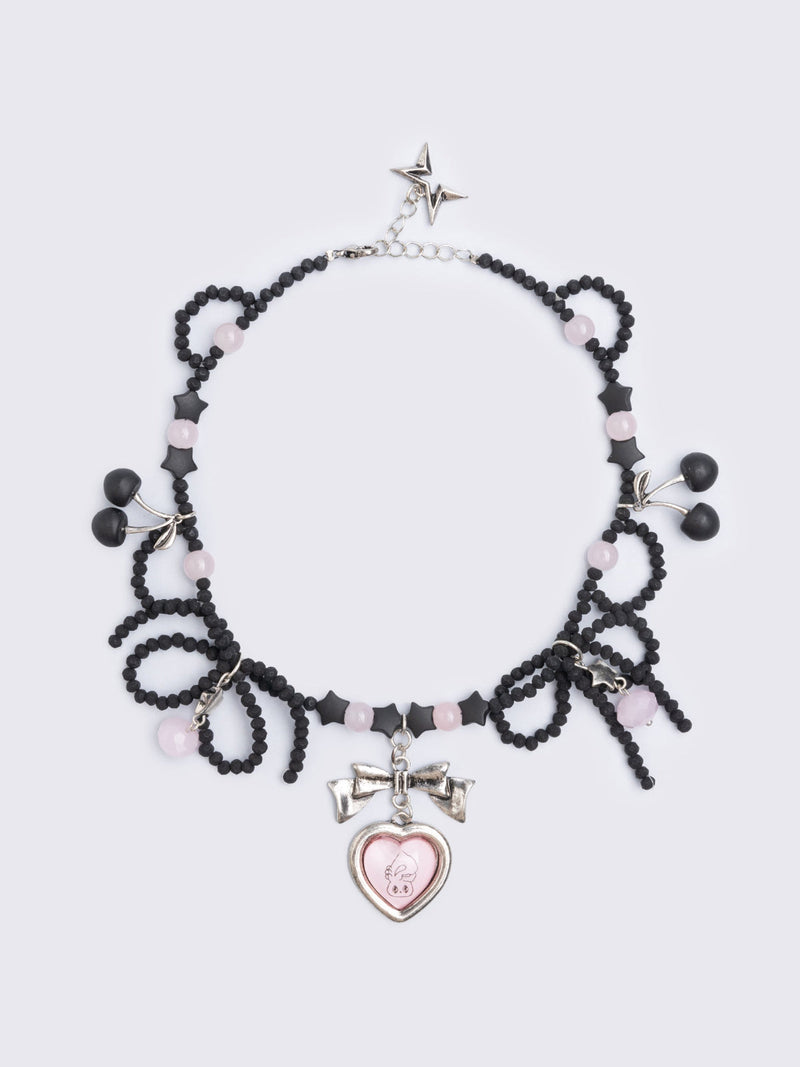 Minga x Esther Bunny Beaded Necklace