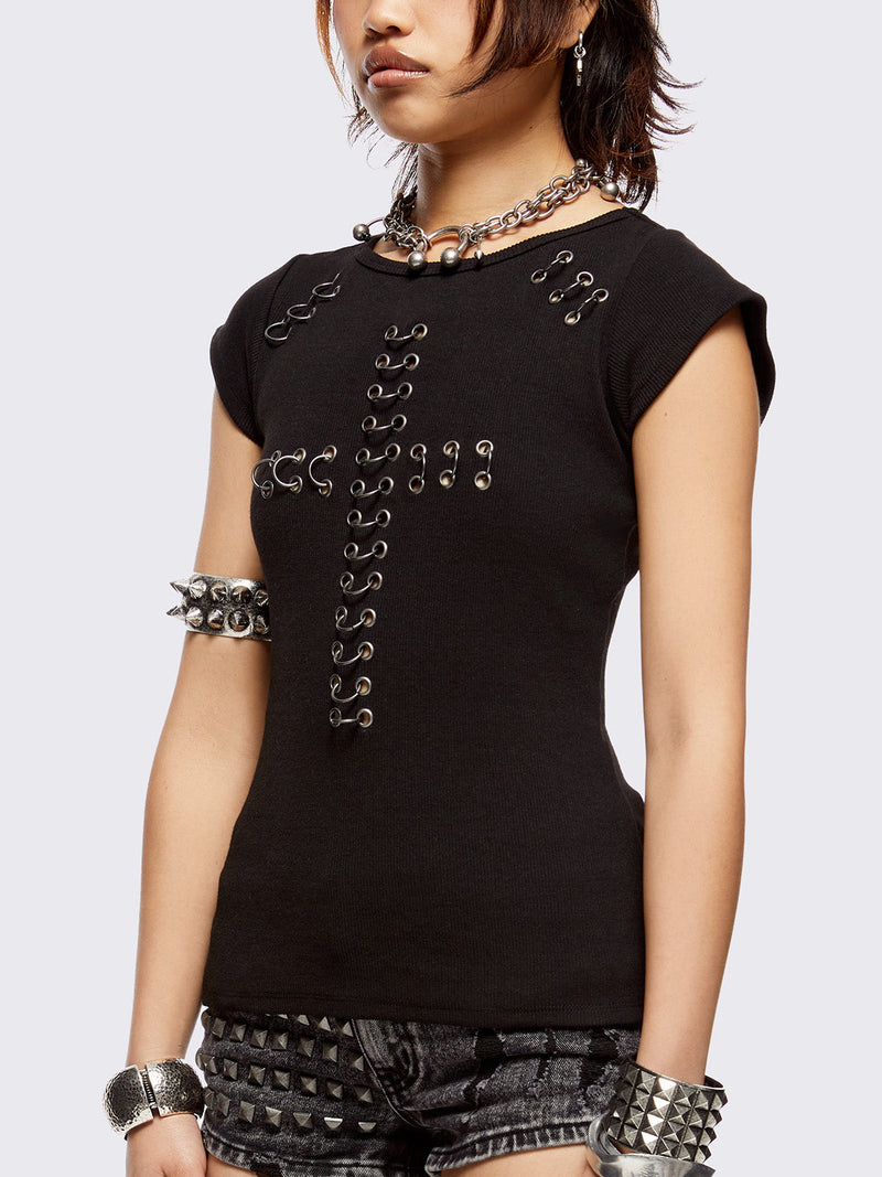 Metal Mercy Baby Tee
