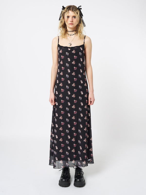 That Cat Girl Mesh Maxi Dress