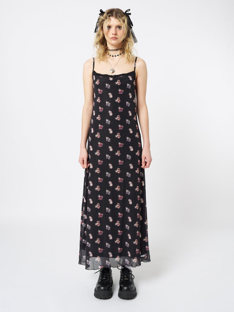 That Cat Girl Mesh Maxi Dress