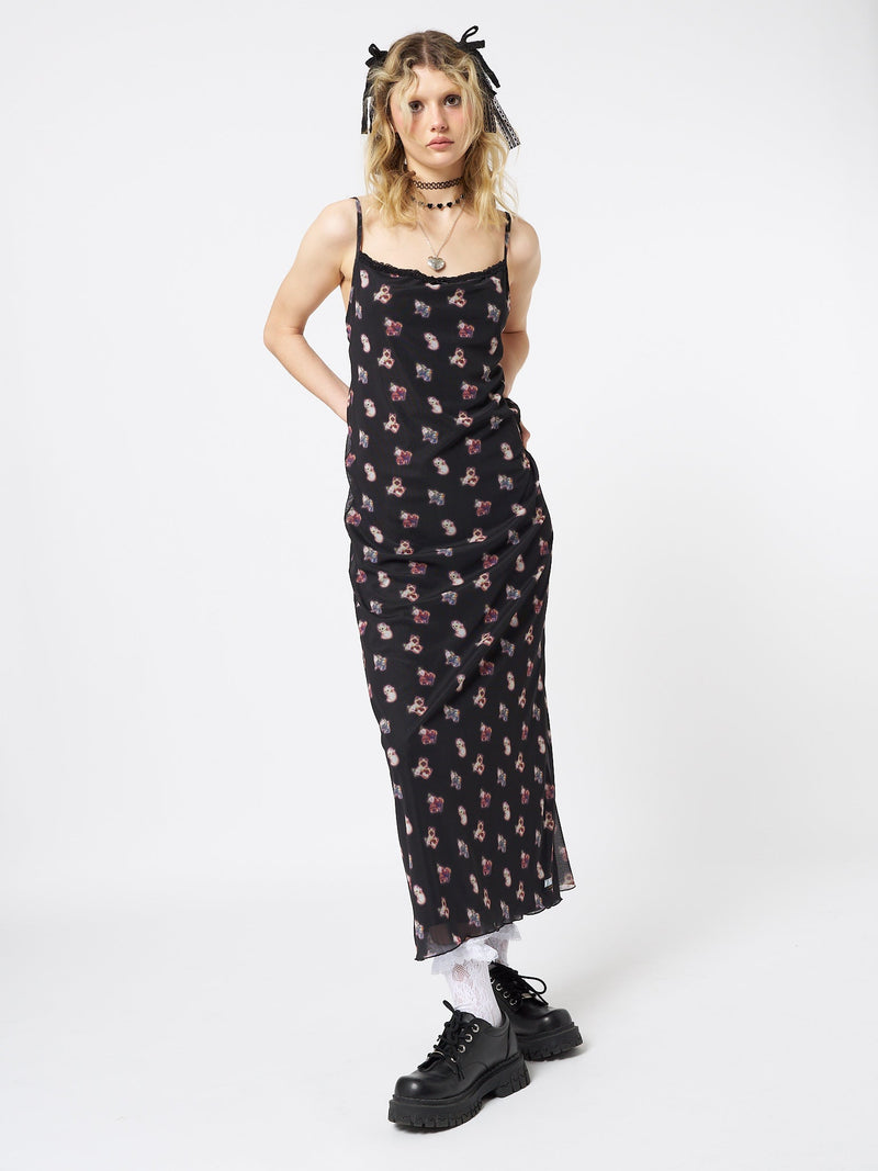 That Cat Girl Mesh Maxi Dress