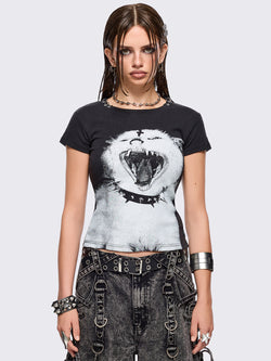 Nine Lives in Hell Baby Tee