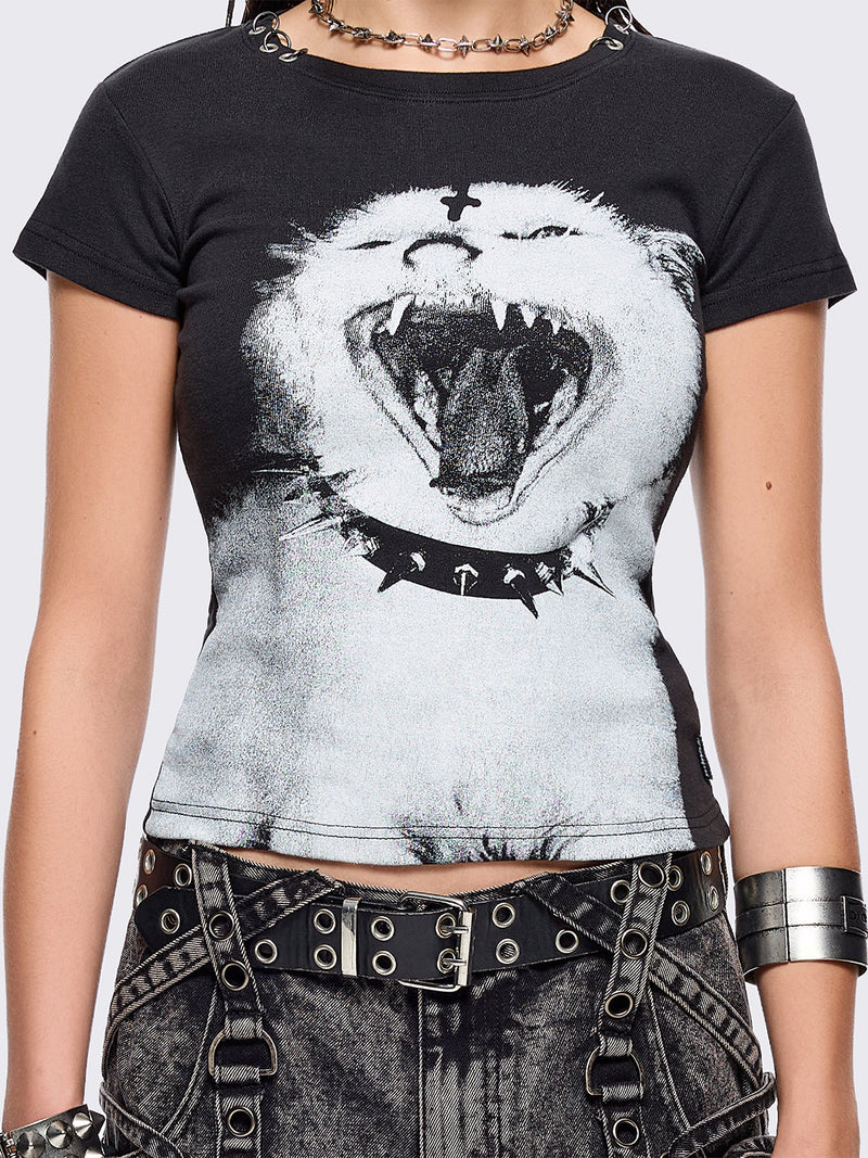 Nine Lives in Hell Baby Tee