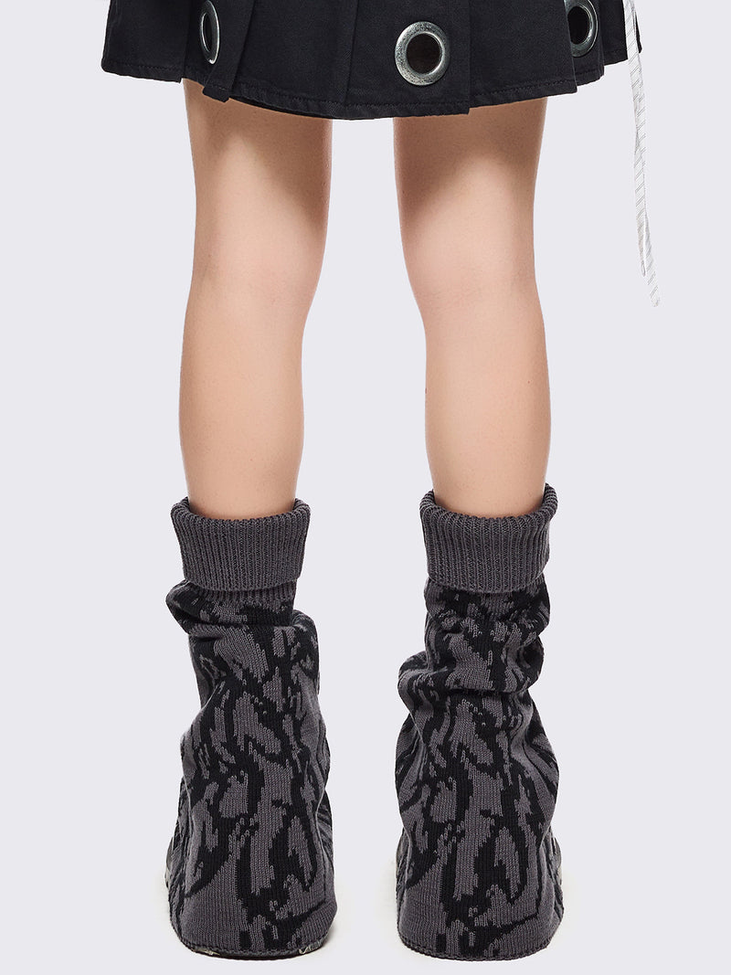 Obscure Grey Leg Warmers